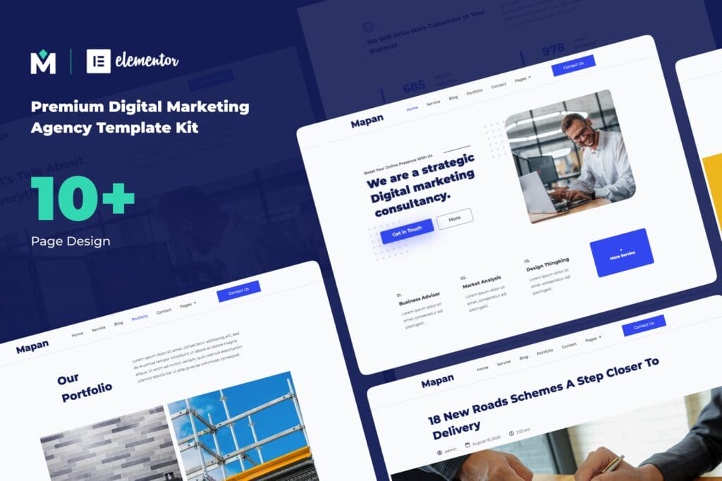 Mapan – Digital Marketing Template Kits