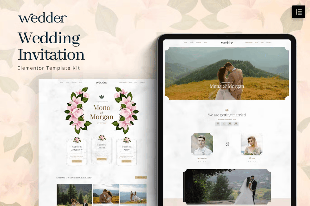 Wedder Wedding Invitation